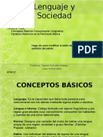 Lenguaje y Sociedad - Conceptos Basicos