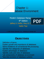 DBMS Chapter 1