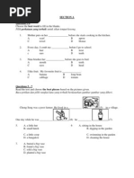 Paper 1 - English Language Year 4