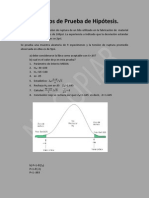 Ejercicios de Prueba de Hipótesis