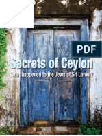 secrets of Ceylon What Happened To The Jews of Sri Lanka