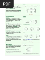 Top of Page: Matrix Algebra Tool