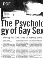 Douglas Sadownick's "Psychology of Gay Sex"