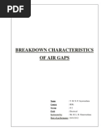 Breakdown Cha of Air Gaps Complete