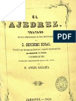 El Ajedrez-Tratado de Sus Principios Fundamentales Por Gerónimo Borao