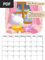 My Prayer Calendar May en