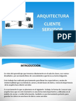 Arquitectura Cliente Servidor