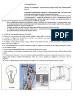 Normas de Seguridad para El Trabajo Con La Energía Eléctrica