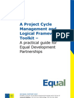 A Project Cycle Management and Logical Framework Toolkit - : A Practical Guide For Equal Development Partnerships