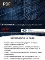 Otis Elevator:: Accelerating Business Transformation With IT