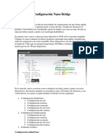 Configuración Nano Bridge