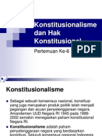 Konstitusionalisme Dan Hak Konstitusional