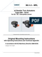 Electric Actuator Ebro E50-E210