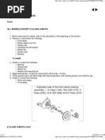 Wheel Bearing Removal & Installation