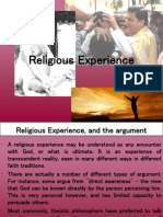 Religious Experience Argument