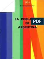 La Población de Argentina (CICRED 1974)