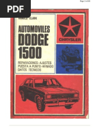 Manual Dodge 1500 de Reparaciones