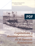 Capitalismo y Descampesinizacion Del Sur Oeste Dominicano