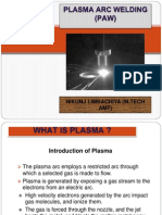 Plasma Arc Machining (PAM)