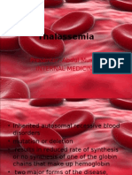 Thalassemia & Bleeding Disorders