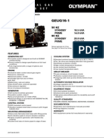 GEUG16-1: LP & Natural Gas Generating Set