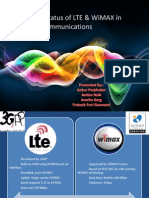 Present Status of Lte & Wimax in Global Communications