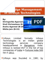 Knowledge Management in Infosys Technologies