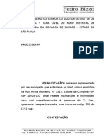 Contestação Alimentos Pai Desempregado