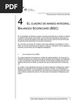 TEMA 4 - El Cuadro de Mando Integral