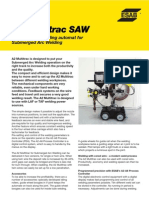 Echipament Sudare Sub Strat de Flux Esab Multitrac A2