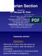 Cesarean Section Patel