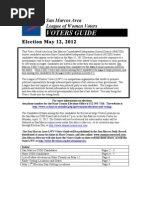 League May 2012 Voter Guide