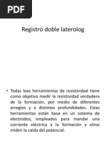 Registro Doble Laterolog