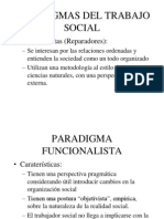 Paradigm As Positivista y Funcionalista