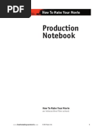 Production Notebook