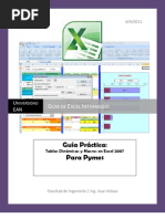 Guia de Excel Intermedio