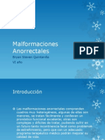 Malformaciones Anorrectales