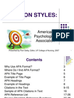 Citation Styles:: American Psychological Association