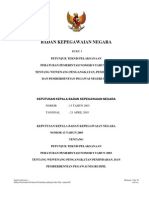 Keputusan Kepala BKN No. 13 Tahun 2003 Tentang Wewenang Pengangkatan-Pemindahan-Dan-Pemberhentian Pns