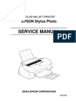 Epson Stylus Photo 700 Service Manual Part 1