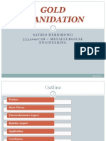 Gold Cyanidation Presentation