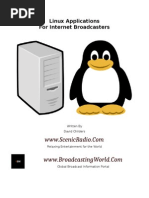 Linux Applications For Internet Broadcasters