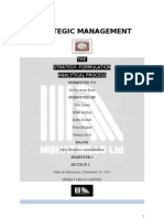 Nishat Textile - Strategic Management Framework