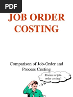 Job Order Costing