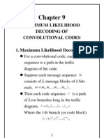 Maximum Likelihood Decoding of Convolutional Codes