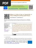 Influence of Carbon in Iron On Characteristics of Surface Modification by EDM in Liquid Nitrogen