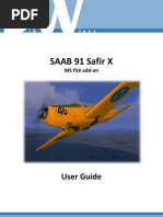 SAAB 91 Safir X: User Guide