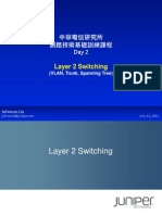 Layer 2 Switching: (VLAN, Trunk, Spanning Tree)