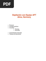 Protocolo AFT en Depilación