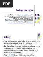 Intraduction: Electronic Visual Display